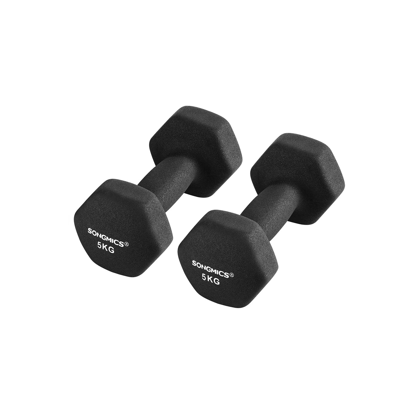5kg Neoprene Dumbbell Set